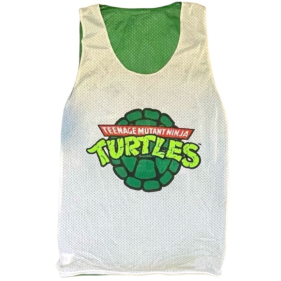2 for $30 ⭐️Reversible TMNT jersey. Size small/medium - Picture 2 of 5